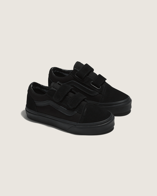 Kids Old Skool V Black/Black Shoes | Vans sale