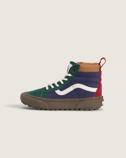 Little Kids Sk8-Hi Water Resistant Gum Shoe in Blue / Green | Vans on sale