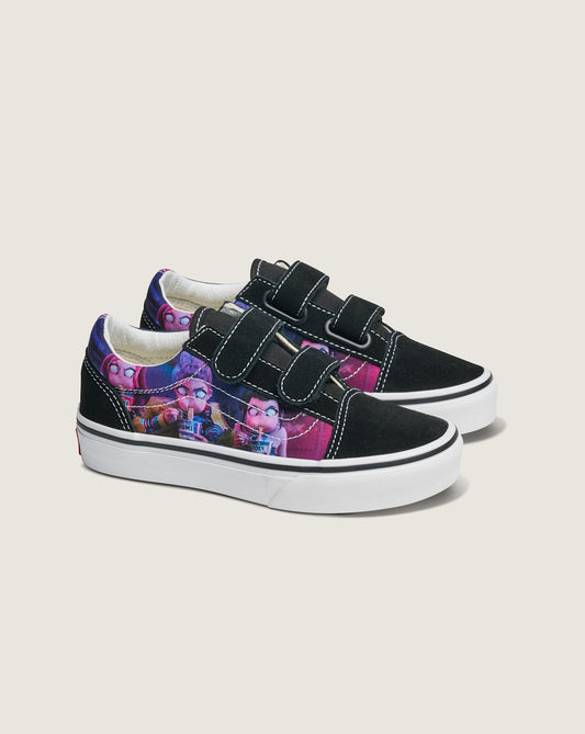 KPop Demon Hunters x Vans Little Kids Old Skool V Shoe in Kpop Demon Hunters Purple | Vans discount