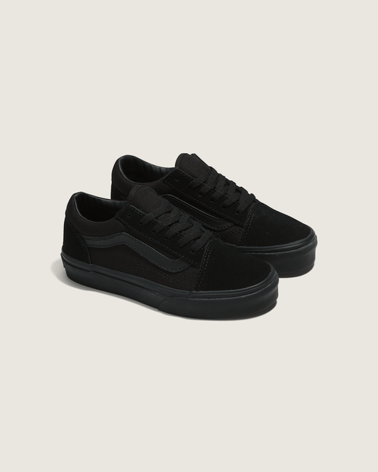 Kids Old Skool Black/Black Shoes | Vans online