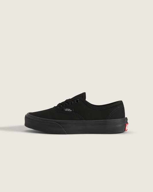 Kids Authentic Black/Black Shoes | Vans online