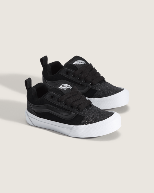 Little Kids Knu Skool Shoe in Dazzled Black | Vans near me