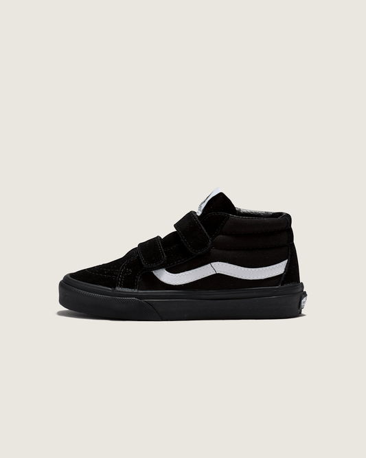 Little Kids Sk8-Mid V Shoe in Blackout | Vans sale