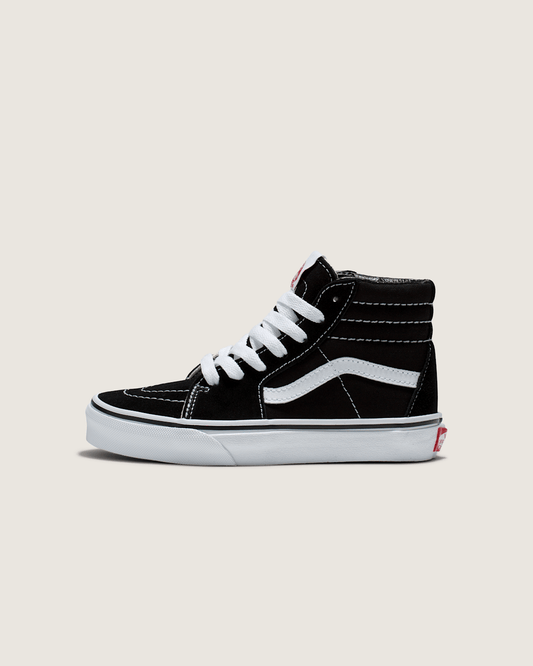 Kids Sk8-Hi Black/True White Shoes | Vans online