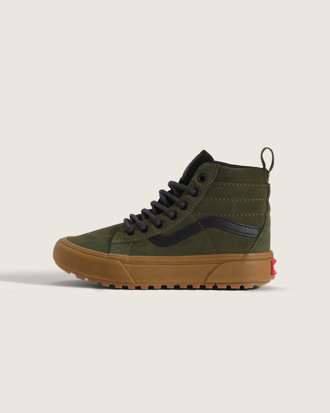 Little Kids Sk8-Hi Water Resistant Shoe in Grape Leaf Green / Gum | Vans on sale