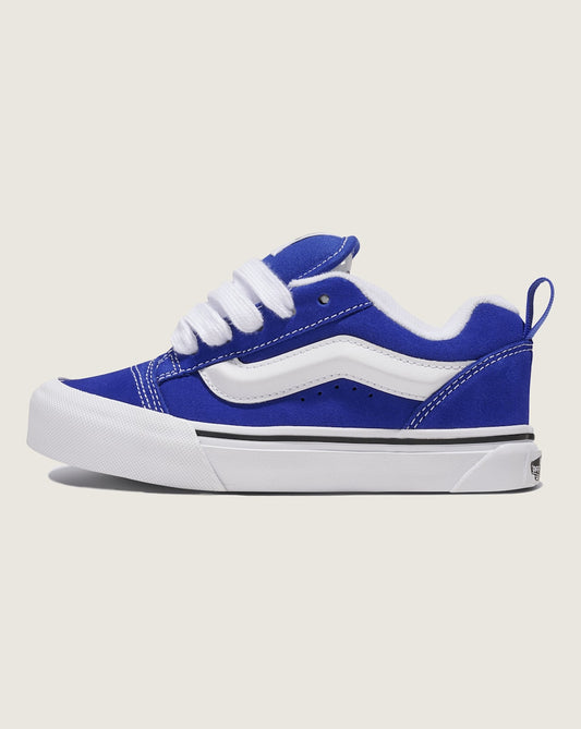 Little Kids Knu Skool Shoe in Blue | Vans on sale