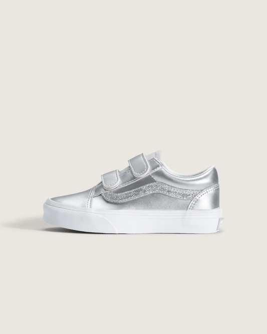 Little Kids Old Skool V Shoe in Dazzled Lunar Rock Grey | Vans discount