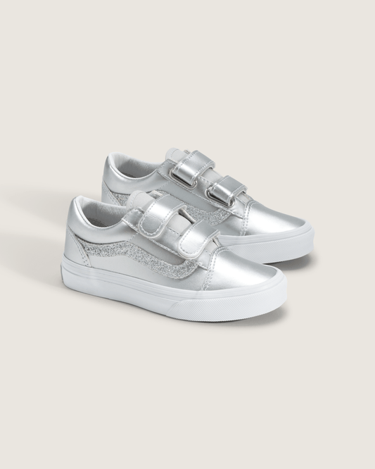 Little Kids Old Skool V Shoe in Dazzled Lunar Rock Grey | Vans discount