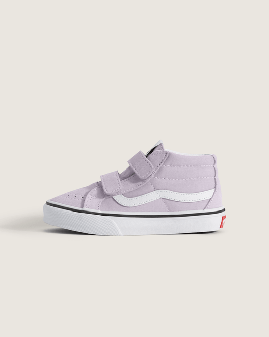 Little Kids SK8-Mid V Shoe in Lilac Mist Purple | Vans outlet