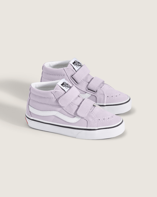 Little Kids SK8-Mid V Shoe in Lilac Mist Purple | Vans outlet