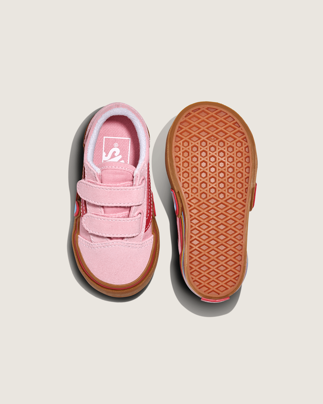 Toddler Old Skool V Shoe in Gum Pink | Vans sale
