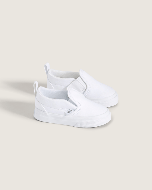 Toddler Slip-On V True White/True White Shoes | Vans online