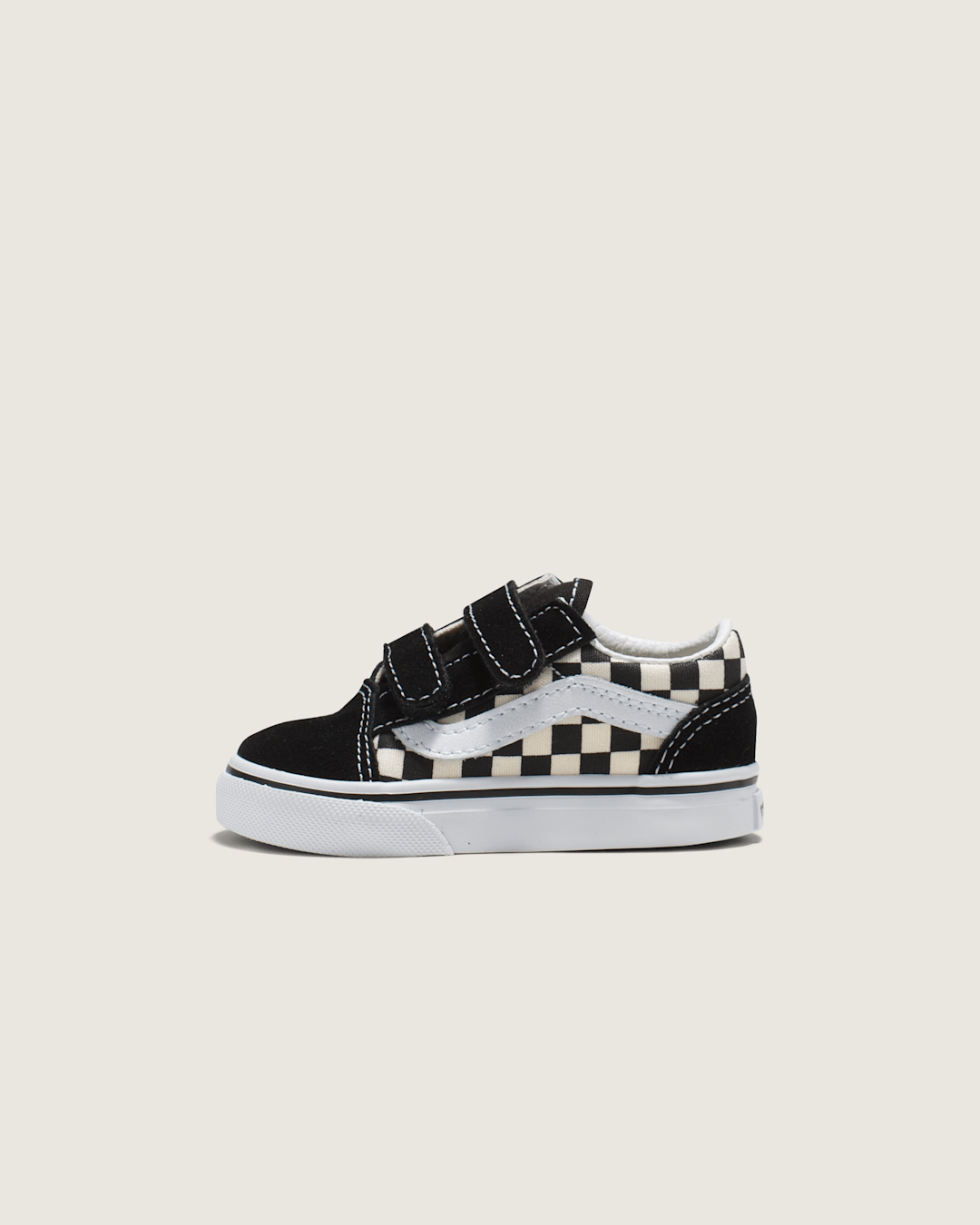 Toddler Old Skool V Checkerboard Shoe in Checkerboard Black / White | Vans near me