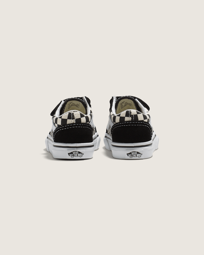 Toddler Old Skool V Checkerboard Shoe in Checkerboard Black / White | Vans near me