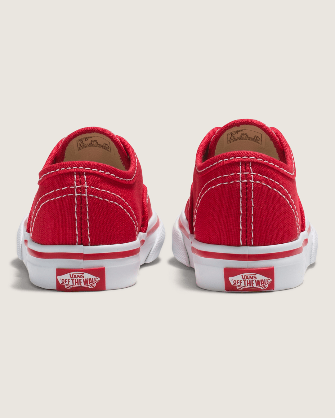 Toddler Authentic Red Shoes | Vans discount