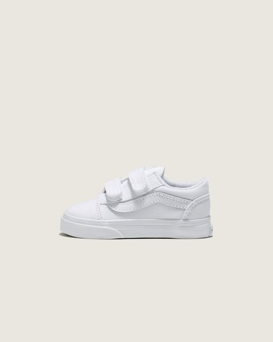Toddler Old Skool V True White/True White Shoes | Vans online