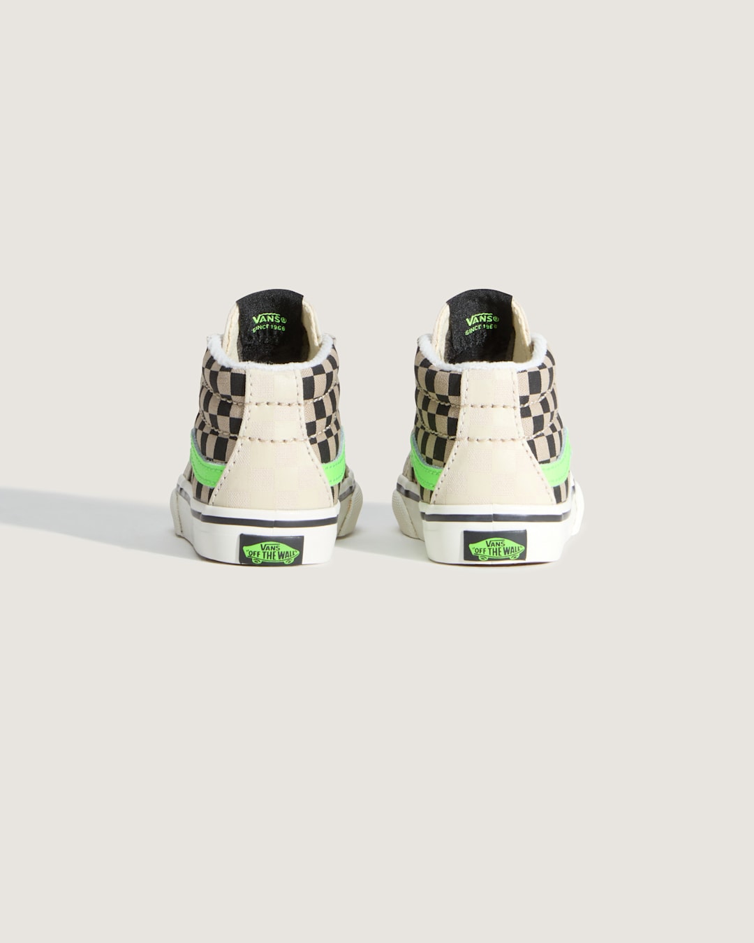 Toddler Sk8-Mid V Shoe in Glow-in-the-Dark Taupe Mist Grey | Vans near me