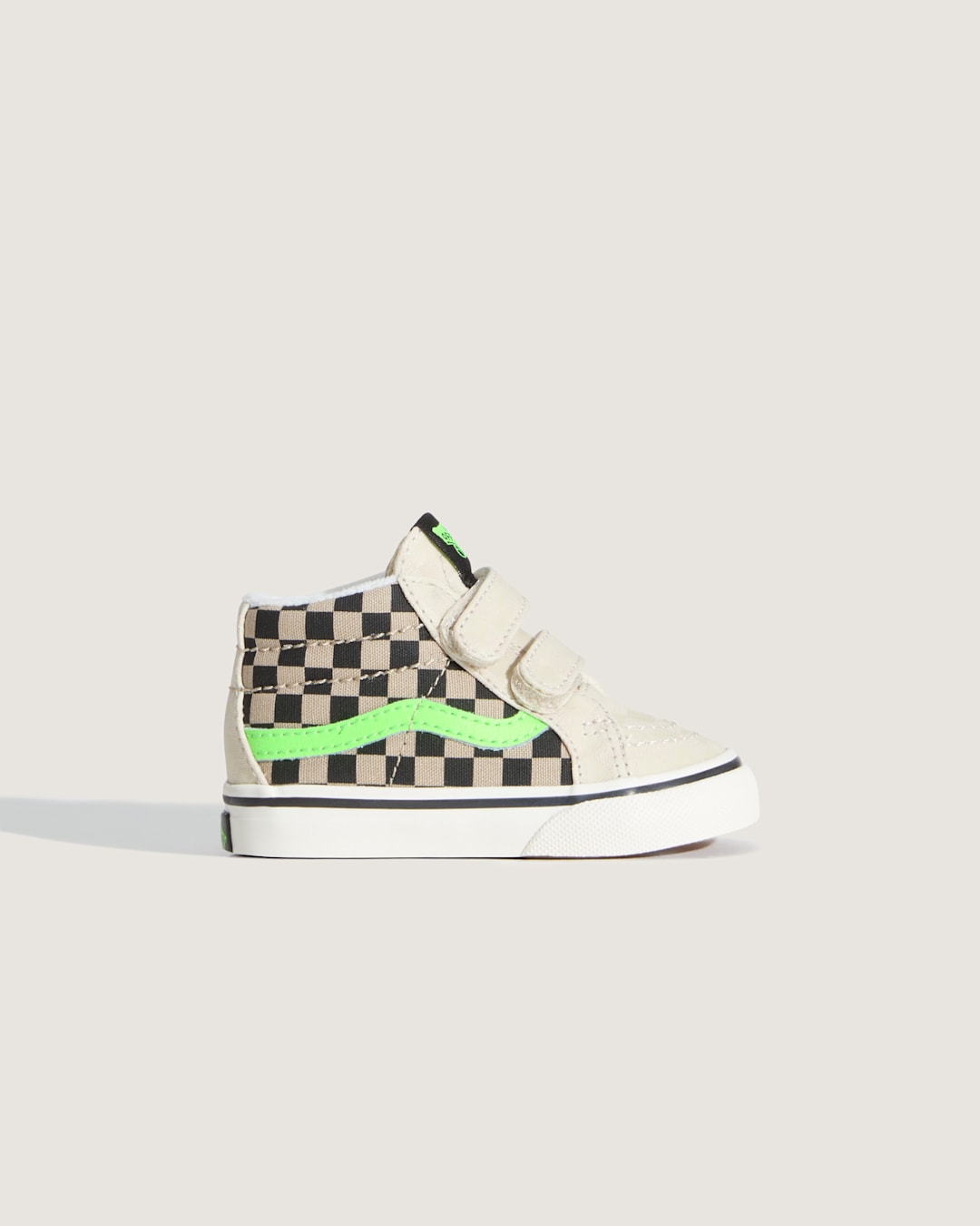 Toddler Sk8-Mid V Shoe in Glow-in-the-Dark Taupe Mist Grey | Vans near me