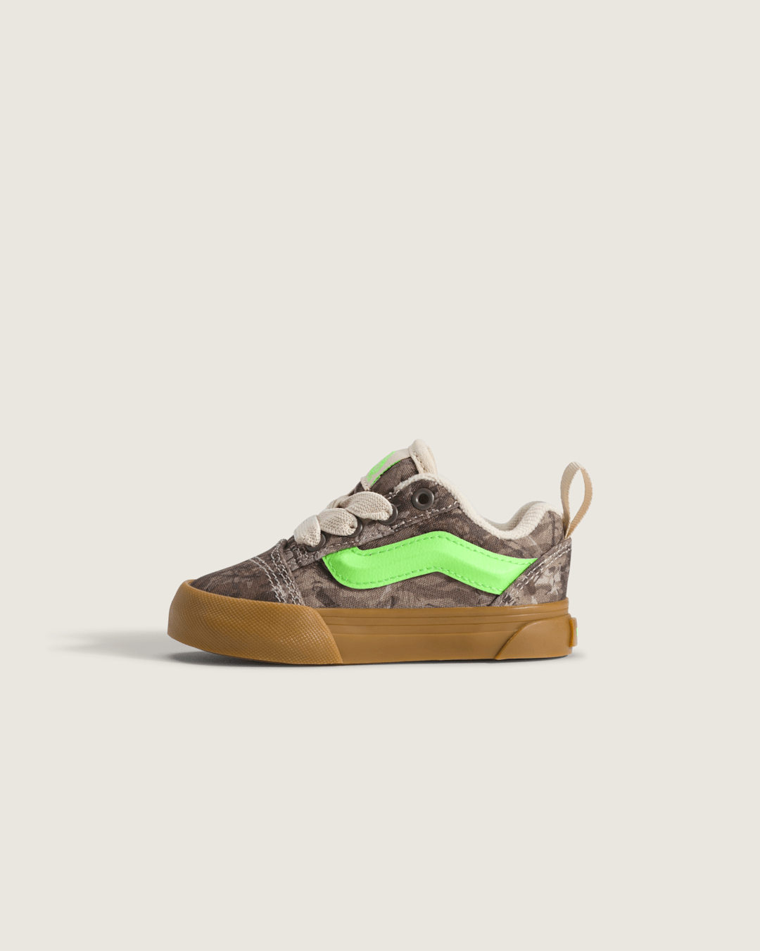 Toddler Knu Skool Shoe in Camo Gecko Green | Vans sale