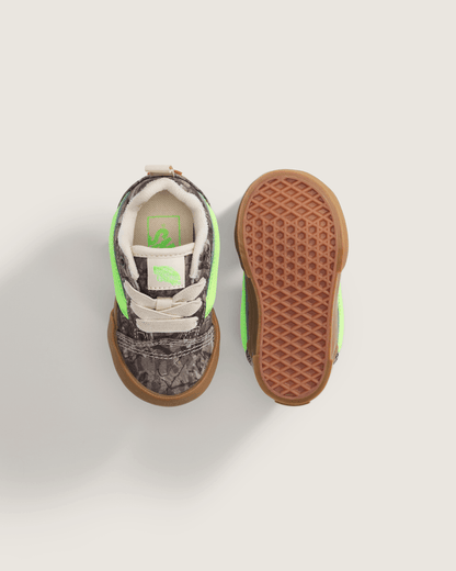 Toddler Knu Skool Shoe in Camo Gecko Green | Vans sale