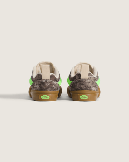Toddler Knu Skool Shoe in Camo Gecko Green | Vans sale