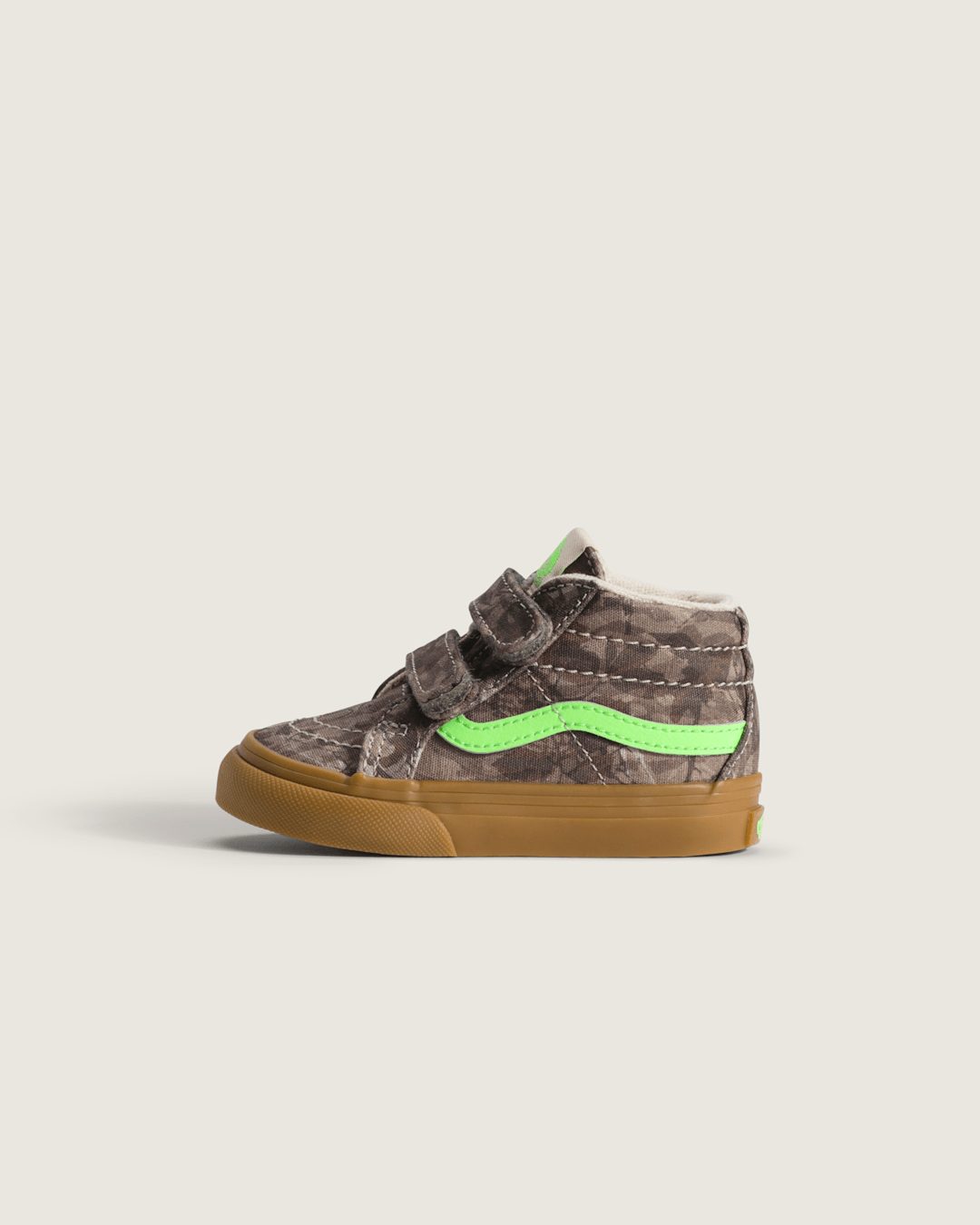 Toddler Sk8-Mid V Shoe in Camo Gecko Green | Vans online