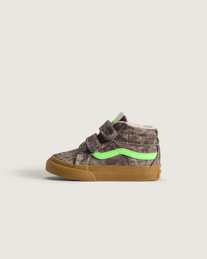 Toddler Sk8-Mid V Shoe in Camo Gecko Green | Vans online
