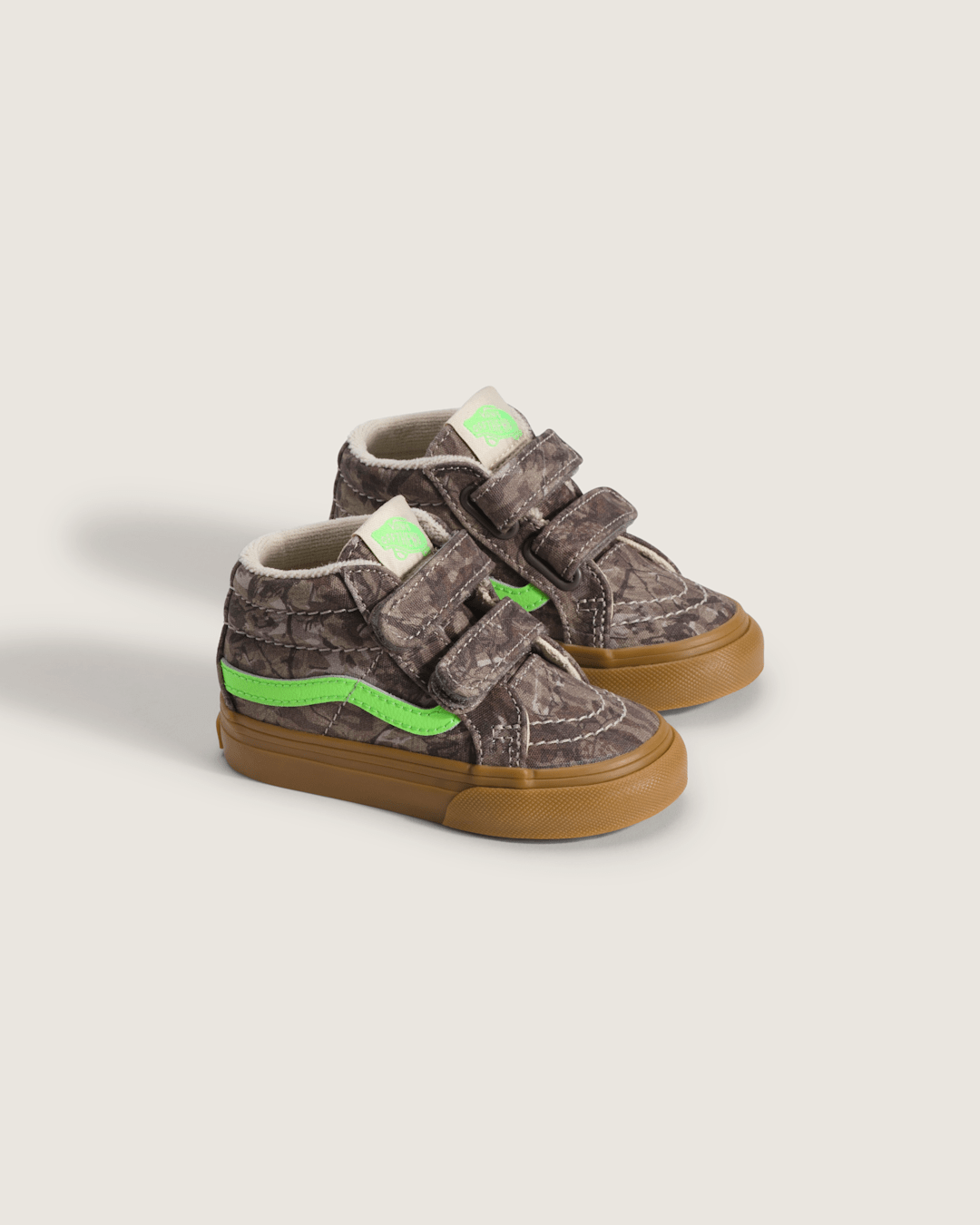 Toddler Sk8-Mid V Shoe in Camo Gecko Green | Vans online