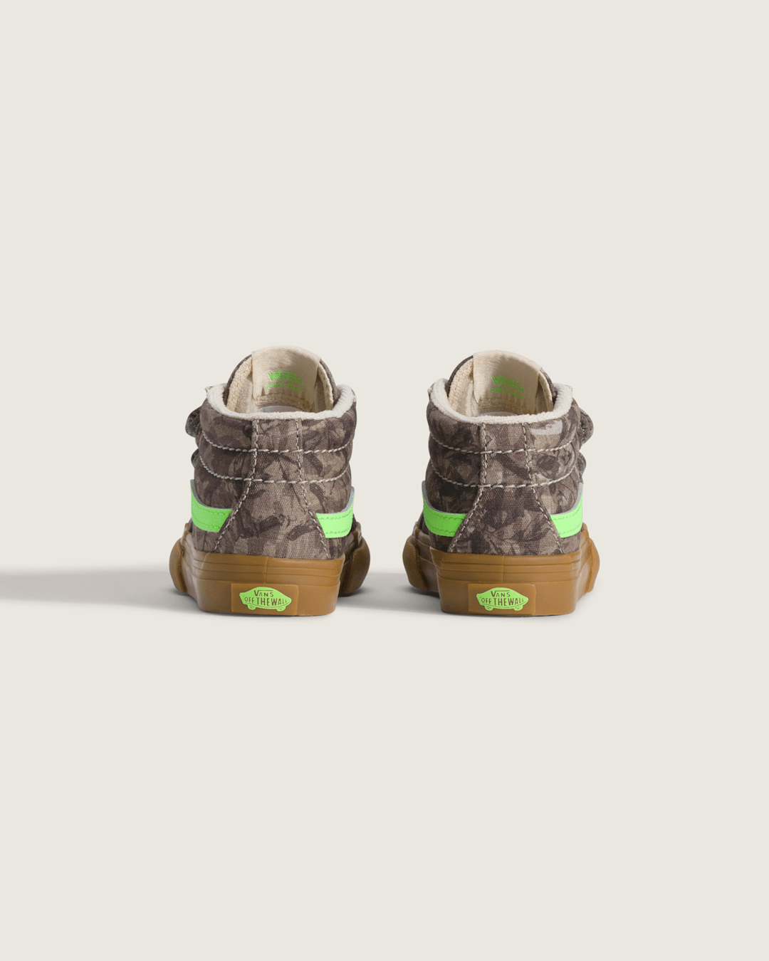 Toddler Sk8-Mid V Shoe in Camo Gecko Green | Vans online