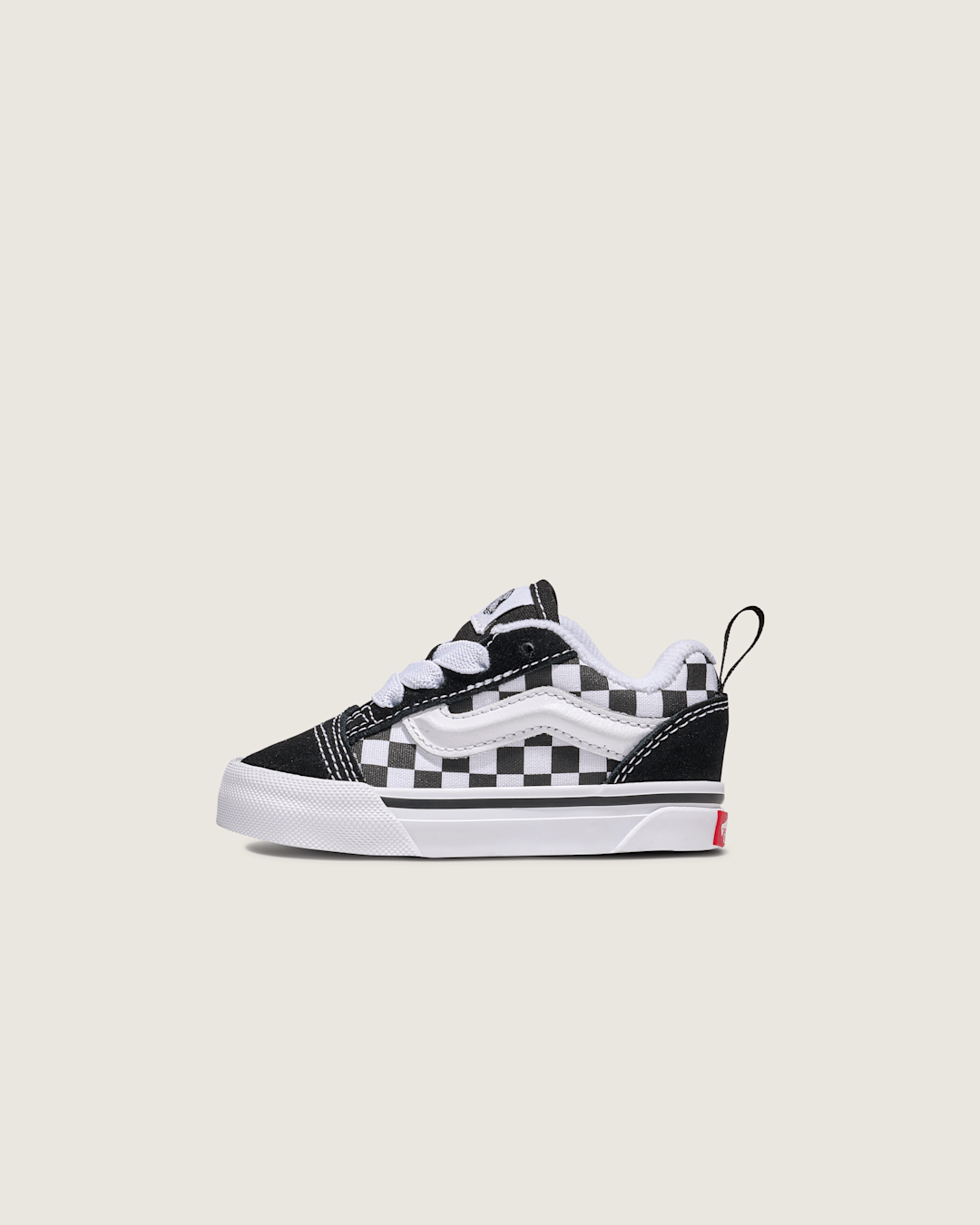 Toddler Knu Skool Checkerboard Shoe in Checkerboard Black / True White | Vans near me