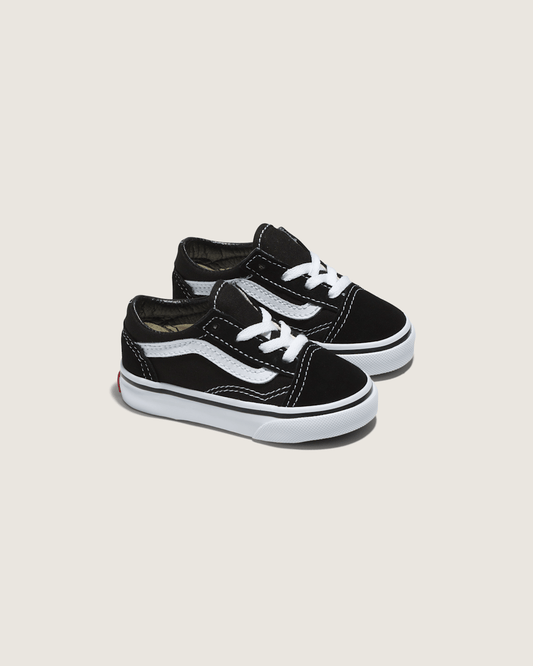 Toddler Old Skool Shoe in Black / True White | Vans sale