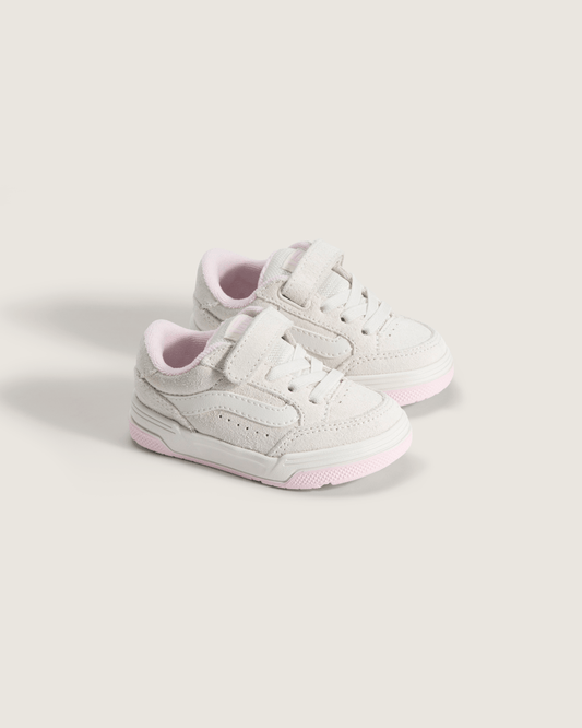Toddler Hylane V Shoe in Marshmallow White / Pink | Vans on sale