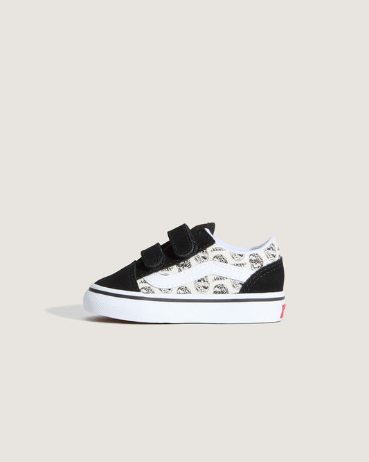 Toddler Old Skool V Shoe in Black / White | Vans near me