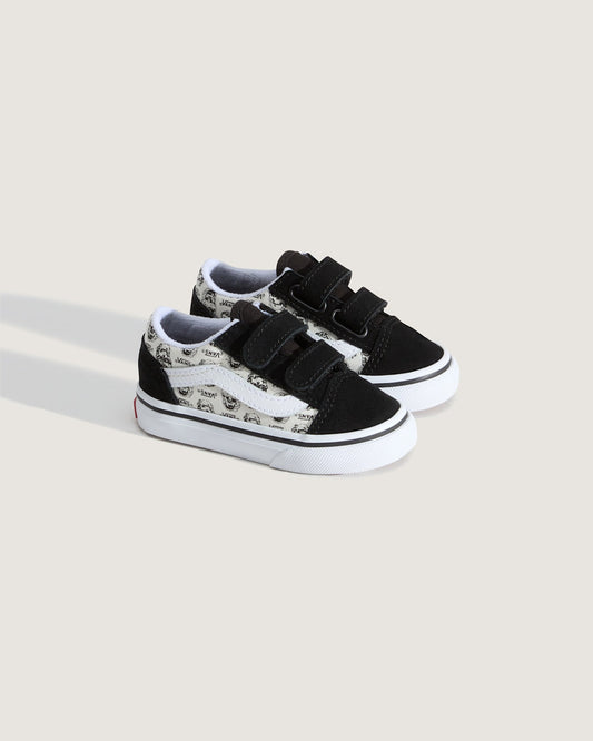 Toddler Old Skool V Shoe in Black / White | Vans near me