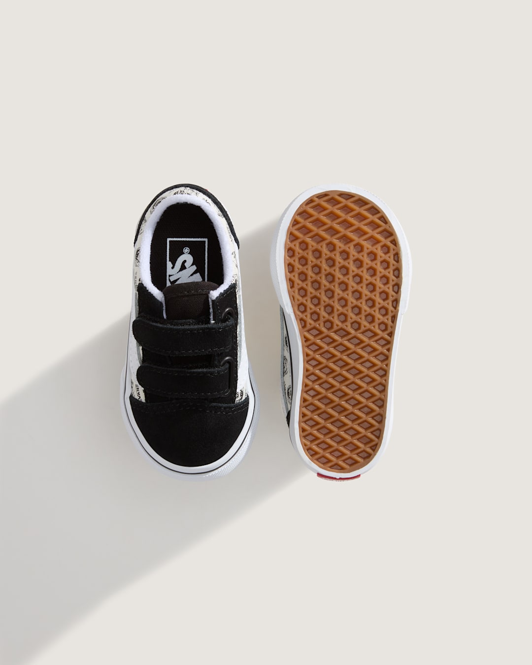 Toddler Old Skool V Shoe in Black / White | Vans near me