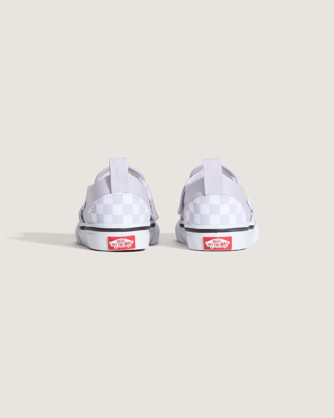Toddler Classic Slip-On V Checkerboard Shoe in Checkerboard Lilac Mist Purple | Vans on sale