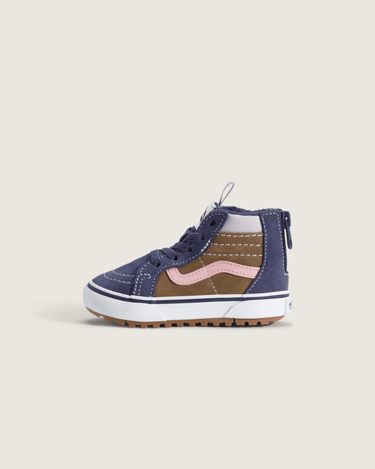 Toddler Sk8-Hi Zip Water Resistant Shoe in Vintage Gothic Grape Purple | Vans online