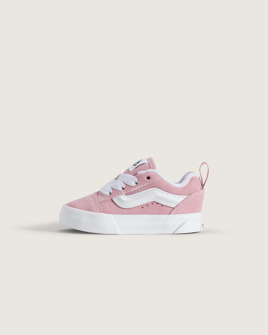 Toddler Knu Skool Shoe in Dawn Pink / True White | Vans online