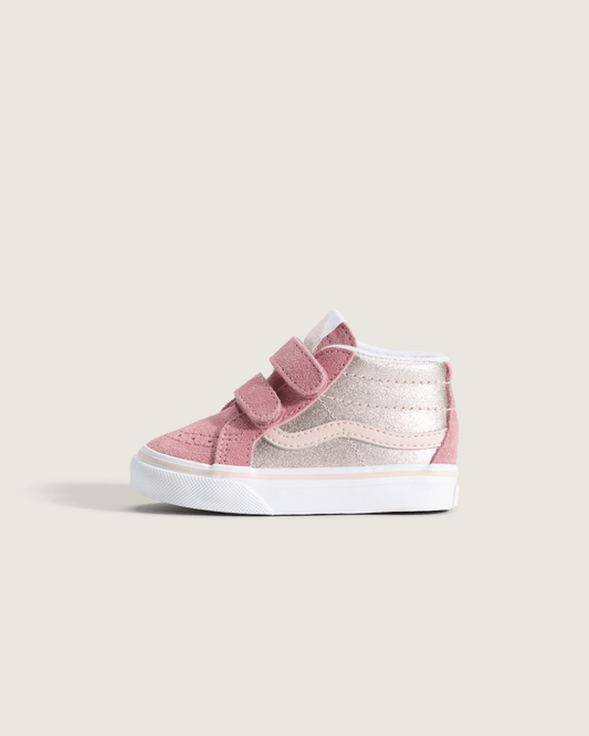 Toddler Sk8-Mid Reissue V Shoe in Metallic Pop Pink | Vans online