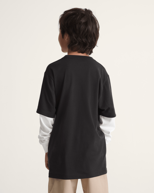 Kids Love Struck Thermal Twofer in Black | Vans outlet