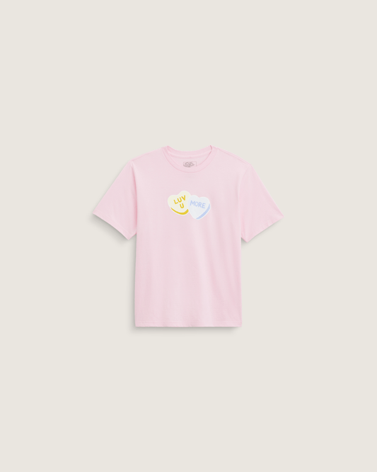 Kids Candy Sweetheart T-Shirt in Coral Blush | Vans on sale
