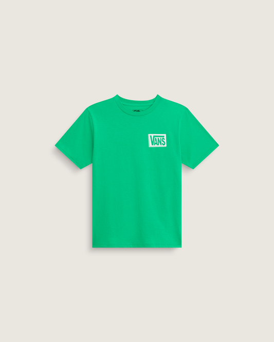 Kids Sano T-Shirt in Vivid Verdant Green | Vans outlet