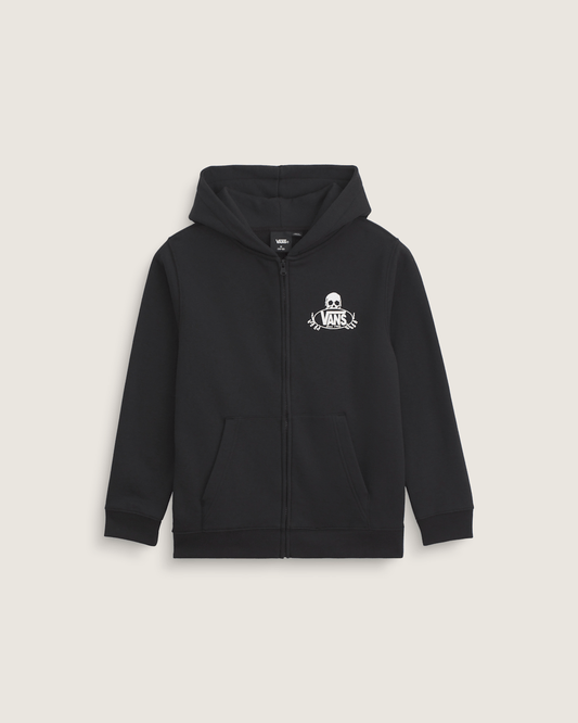 Kids Framework Zip Hoodie in Black | Vans on sale