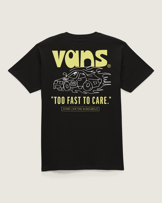 Kids Too Fast T-Shirt in Black | Vans sale