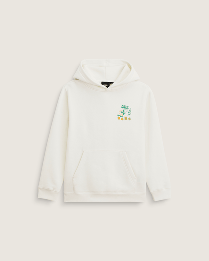 Kids Lazy Daze Pullover Sweatshirt in Marshmallow White | Vans outlet