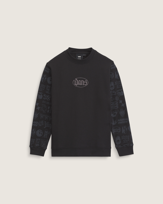 Kids Mixed Lot Crew Sweatshirt in Black | Vans discount