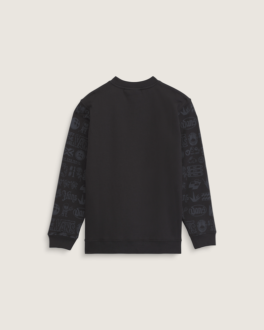 Kids Mixed Lot Crew Sweatshirt in Black | Vans discount