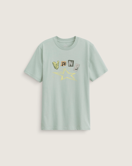 Kids Perforate T-Shirt in Olive Green | Vans online