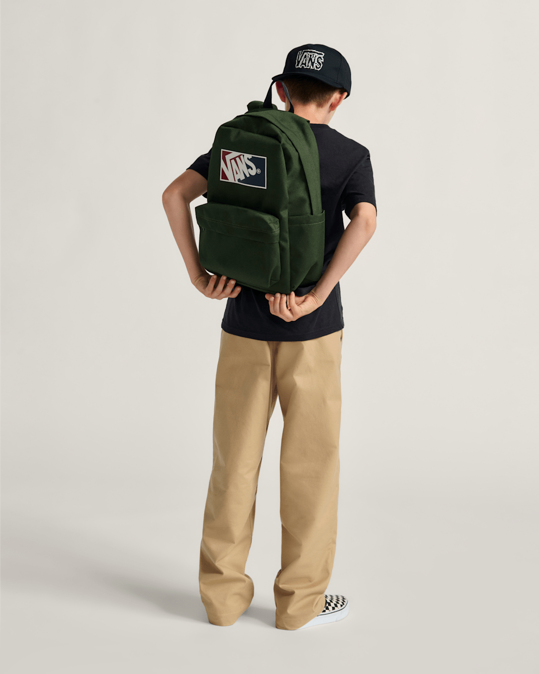 Kids Authentic Chino Loose Pants in Incense Brown | Vans sale