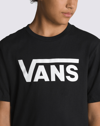 Kids Classic Black/White T-Shirt | Vans on sale